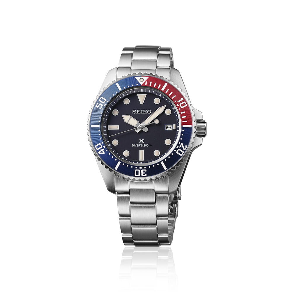 Seiko Prospex Solar Diver's Herrenuhr SNE595P1