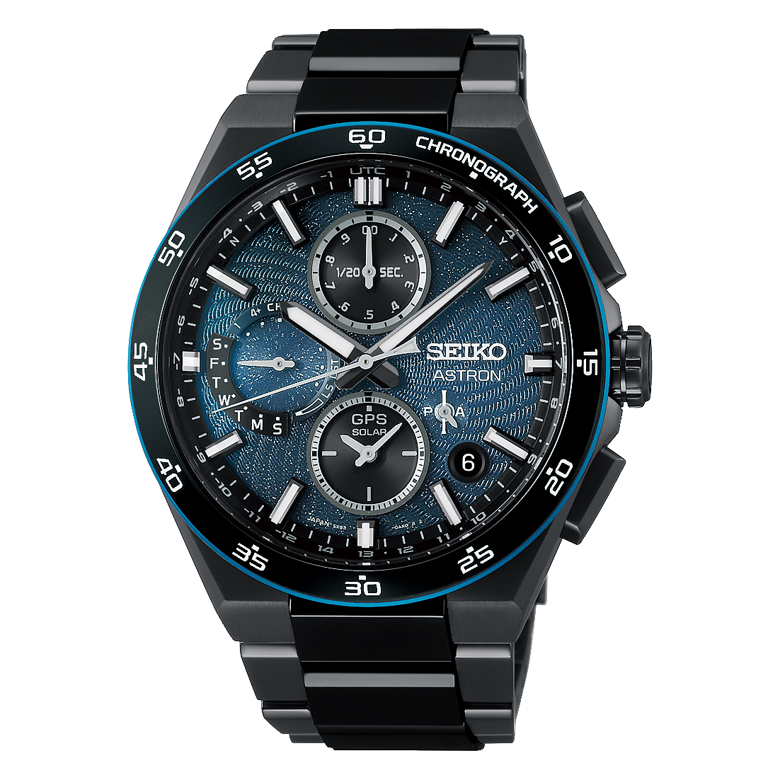 Seiko ASTRON GPS SOLAR DUAL TIME CHRONOGRAPH LIMITED EDITION Herrenuhr SSH187J1