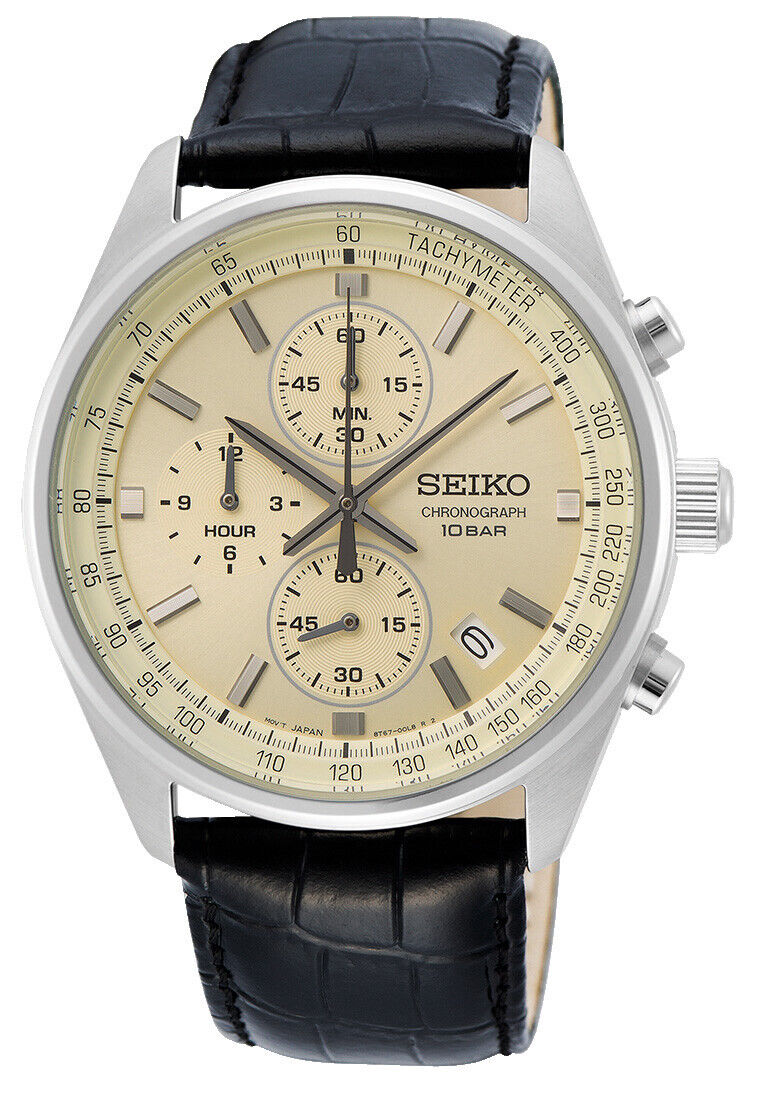 Seiko Quartz Chronograph Men's Watch SSB383P1