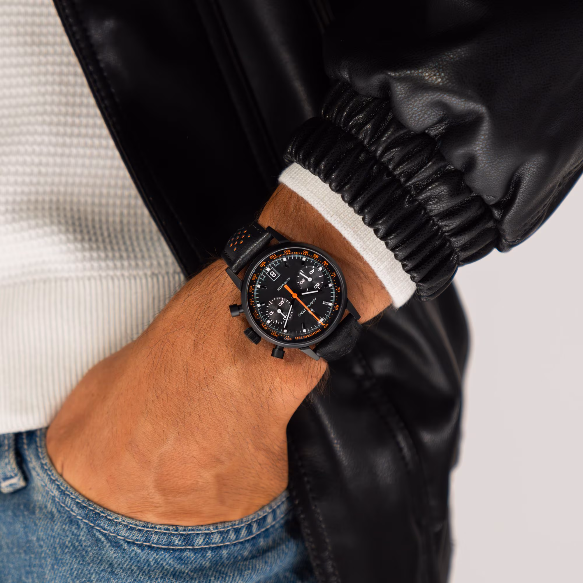 Hamilton Intra-Matic Auto Chrono 40 mm rot H38446732