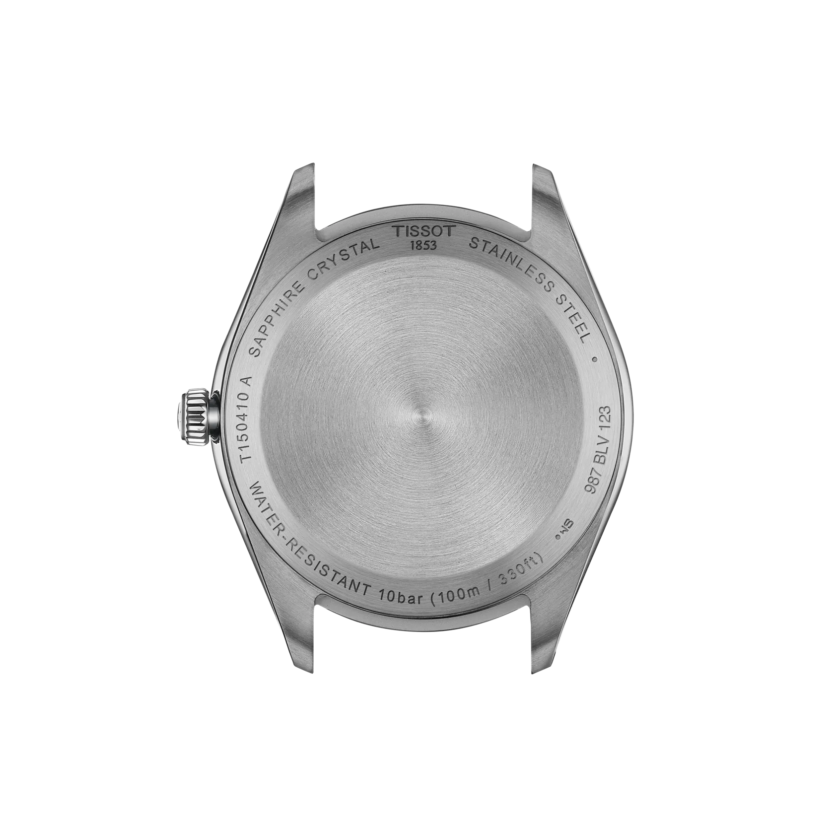 Tissot PR 100 40mm, quartz movement, stainless steel bracelet men's watch T150.410.11.081.00