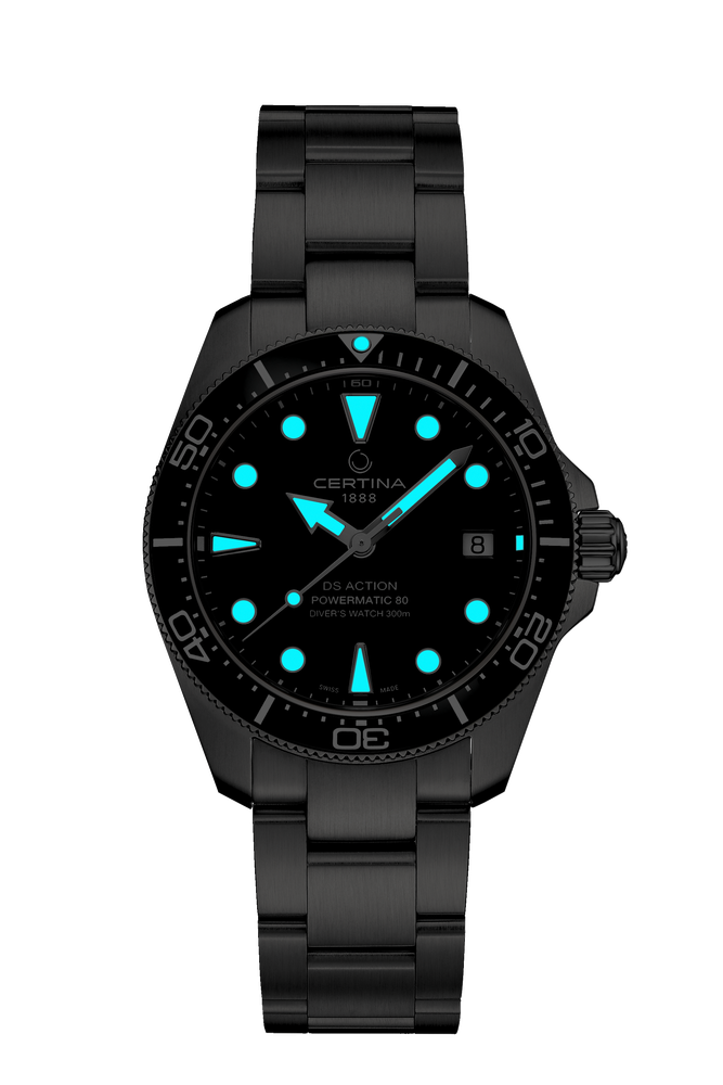Certina DS Action Diver 38mm Powermatic 80 Herrenuhr C048.807.11.051.00