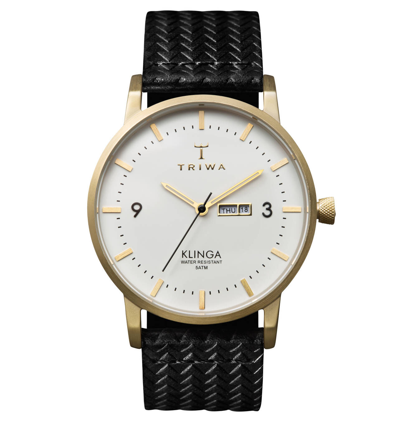 zoom Triwa Unisex Watch Ivory Klinga Black Giza Classic Watch TRKLST103GC010113