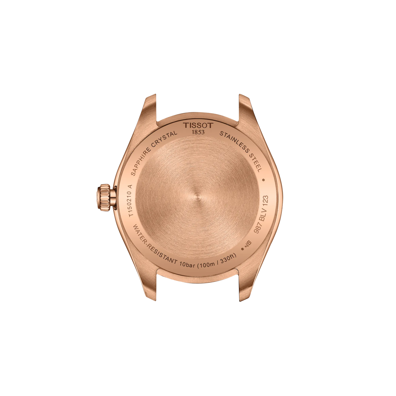 Tissot PR 100 34mm, Quarzwerk, Roségold Damenuhr T150.210.33.291.00
