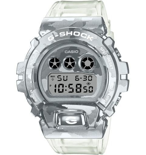 Casio G-Shock Herrenuhr Limited Edition Skeleton Camouflage GM-6900SCM-1ER