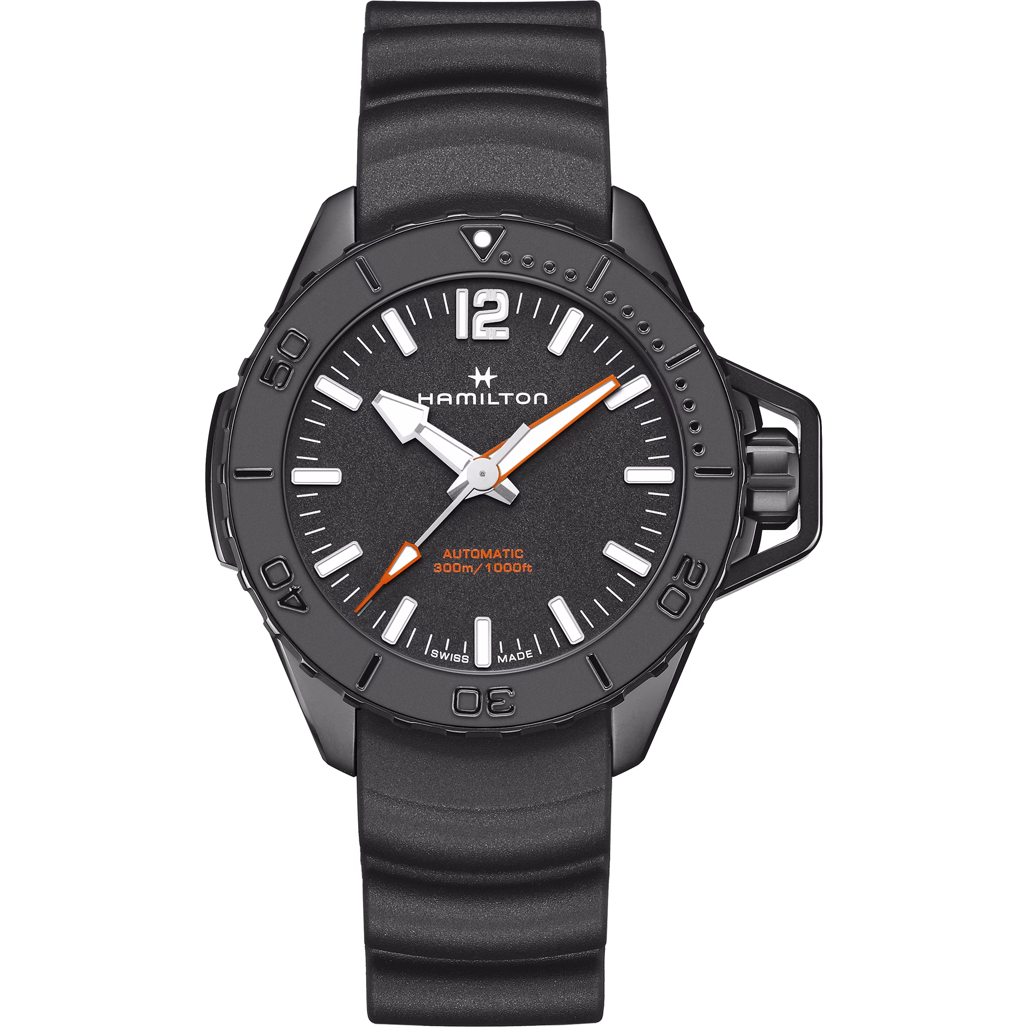 Hamilton KHAKI NAVY FROGMAN 46MM Men's Watch H77855330 Hamilton KHAKI NAVY FROGMAN 46MM Men's Watch H77855330