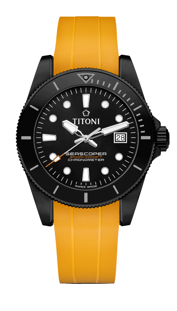 Titoni Seascoper Limited Edition Men's Watch 83300 B-BKRY-702