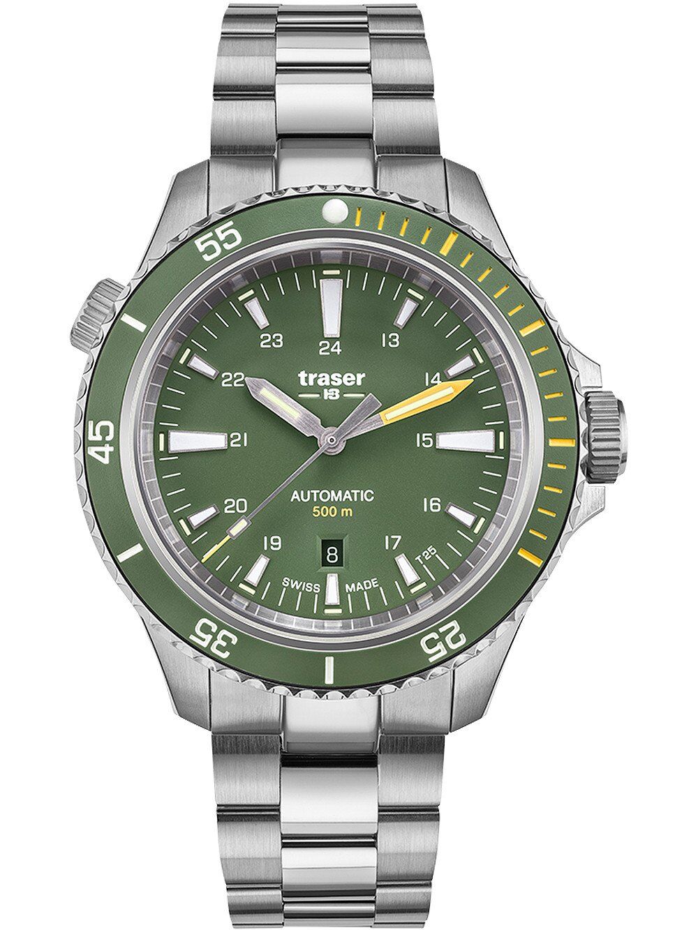 Traser H3 P67 DiverAut Green Herrenuhr 110328