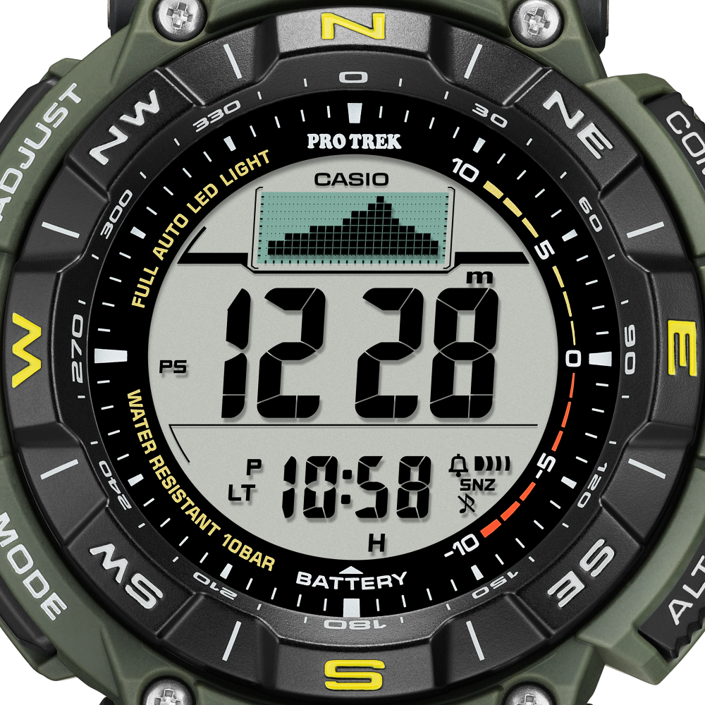 Casio PRO TREK Herrenuhr PRG-340-3ER Casio PRO TREK Herrenuhr PRG-340-3ER
