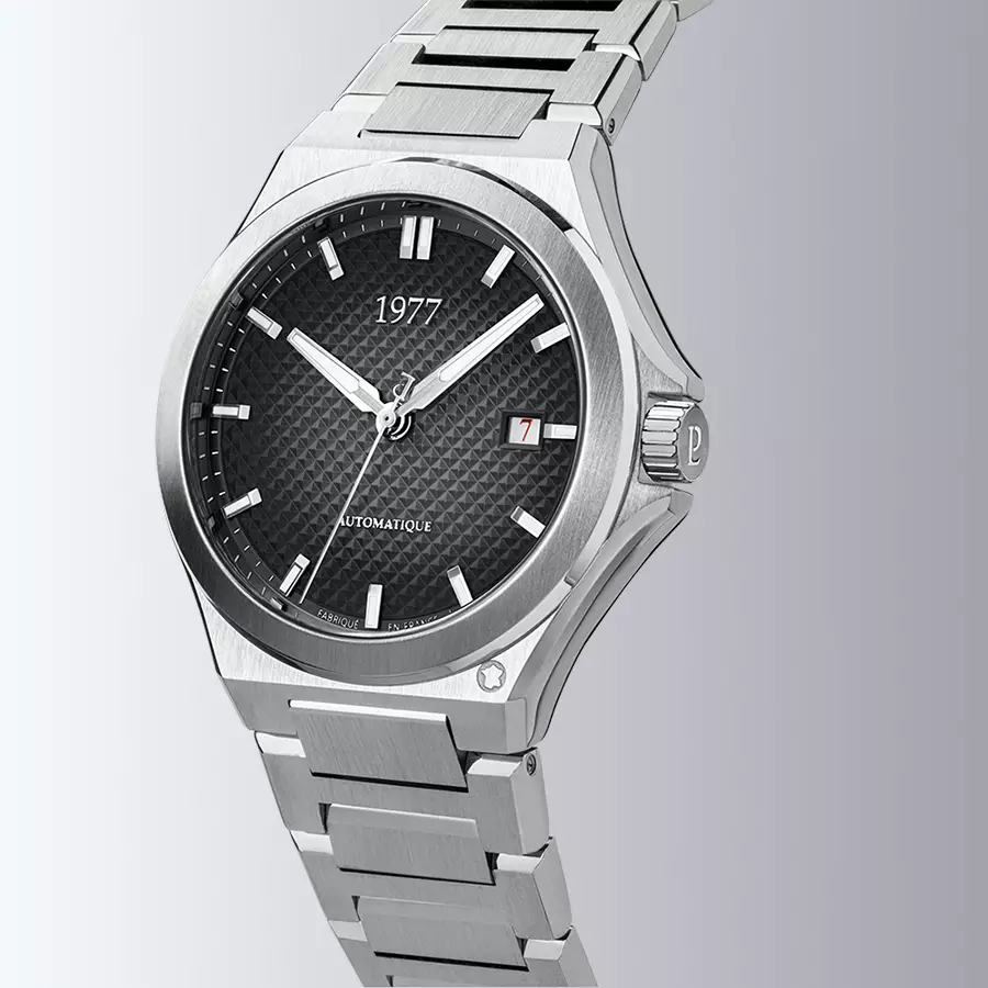 1977 ARSENE Automatique, 41 MM, Cadran Noir, Bracelet Acier 904L Men's Watch 1977P02131