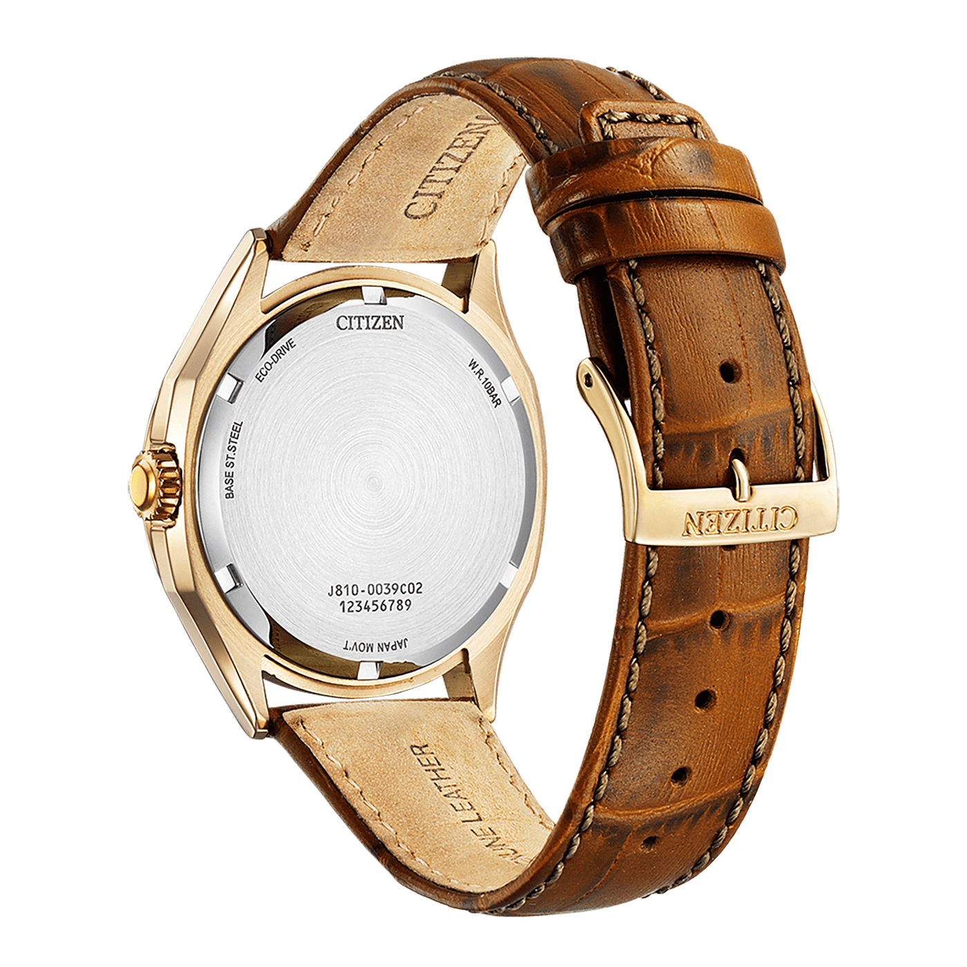 Citizen Leather Men's Watch AW1753-10A