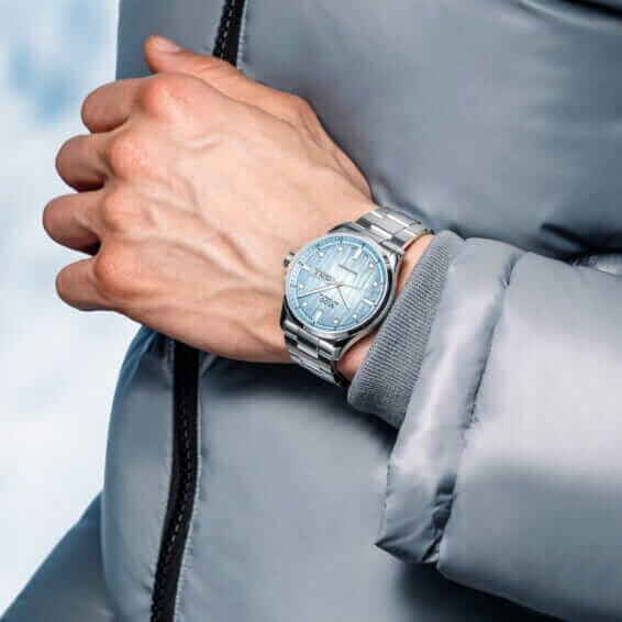 Mido Multifort M Freeze Eisblau Herrenuhr M038.430.11.041.00