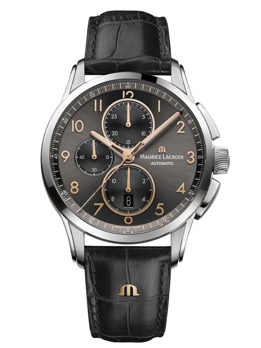 Maurice Lacroix Pontos Automatik Chronograph Herrenuhr PT6388-SS001-321-2