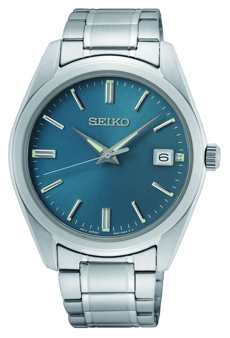 Seiko Quarz mit Saphirglas Herrenuhr SUR525P1