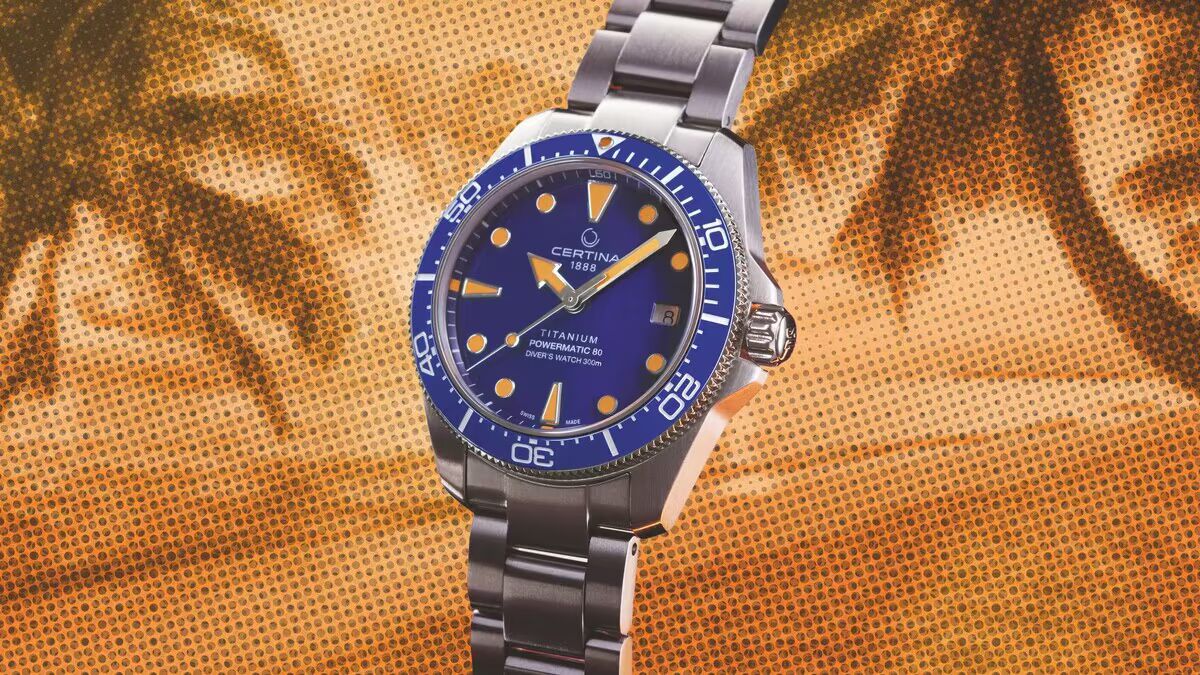 Certina DS Action Diver 38mm Titanium Automatik Blau C048.807.44.041.00