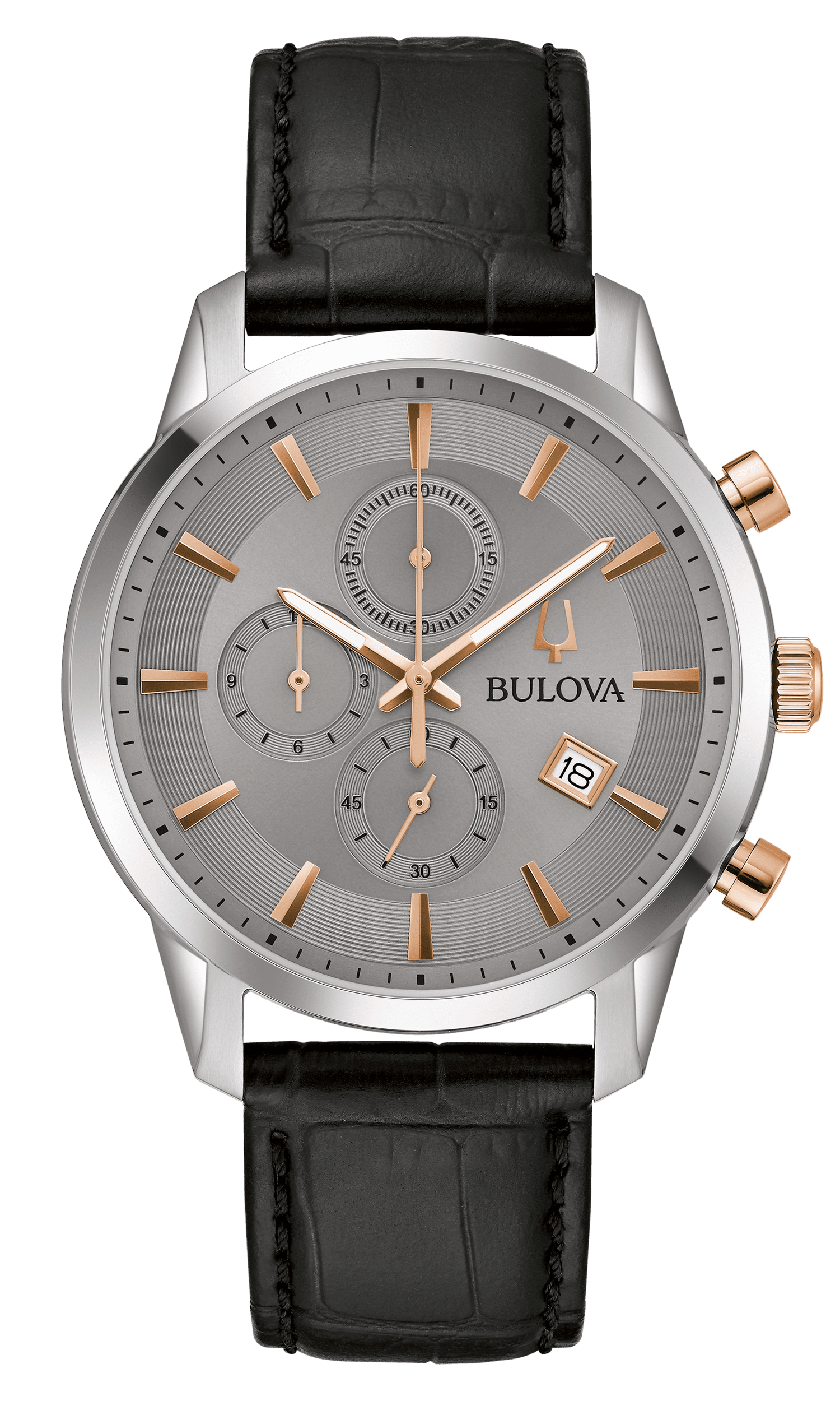 98B409_BULOVA_Classic-Sutton_Front Bulova Herrenuhr 98B409 Sutton