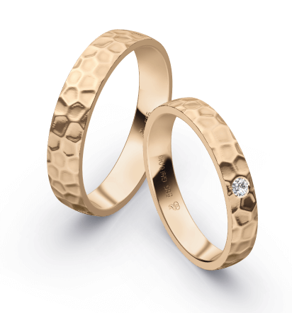 First Individual Love 3D Summer – One pair of wedding rings Rauschmayer 73-03042 / 72-03042