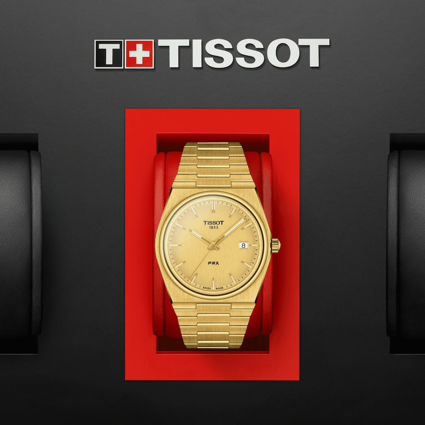 Tissot PRX Herrenuhr T137.410.33.021.00 Gold