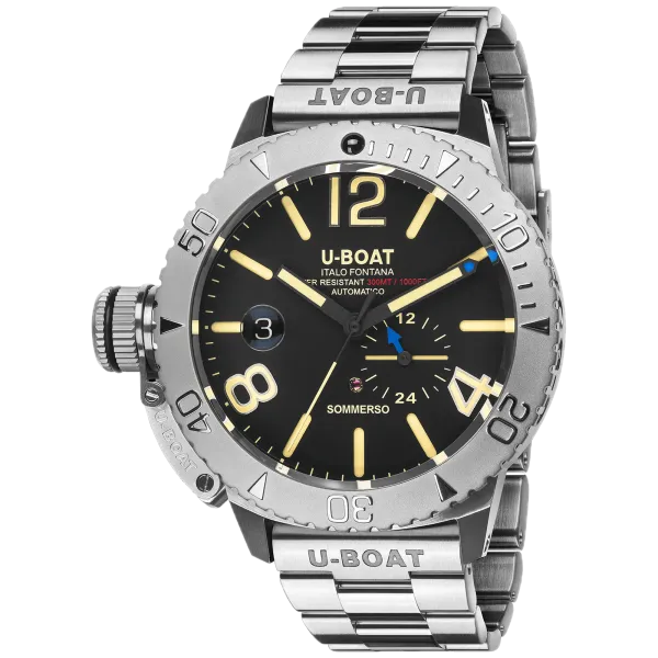 9007A_MT_fronte U-Boat Automatic Sommerso Steel 45mm Men's Watch 9007/A/MT