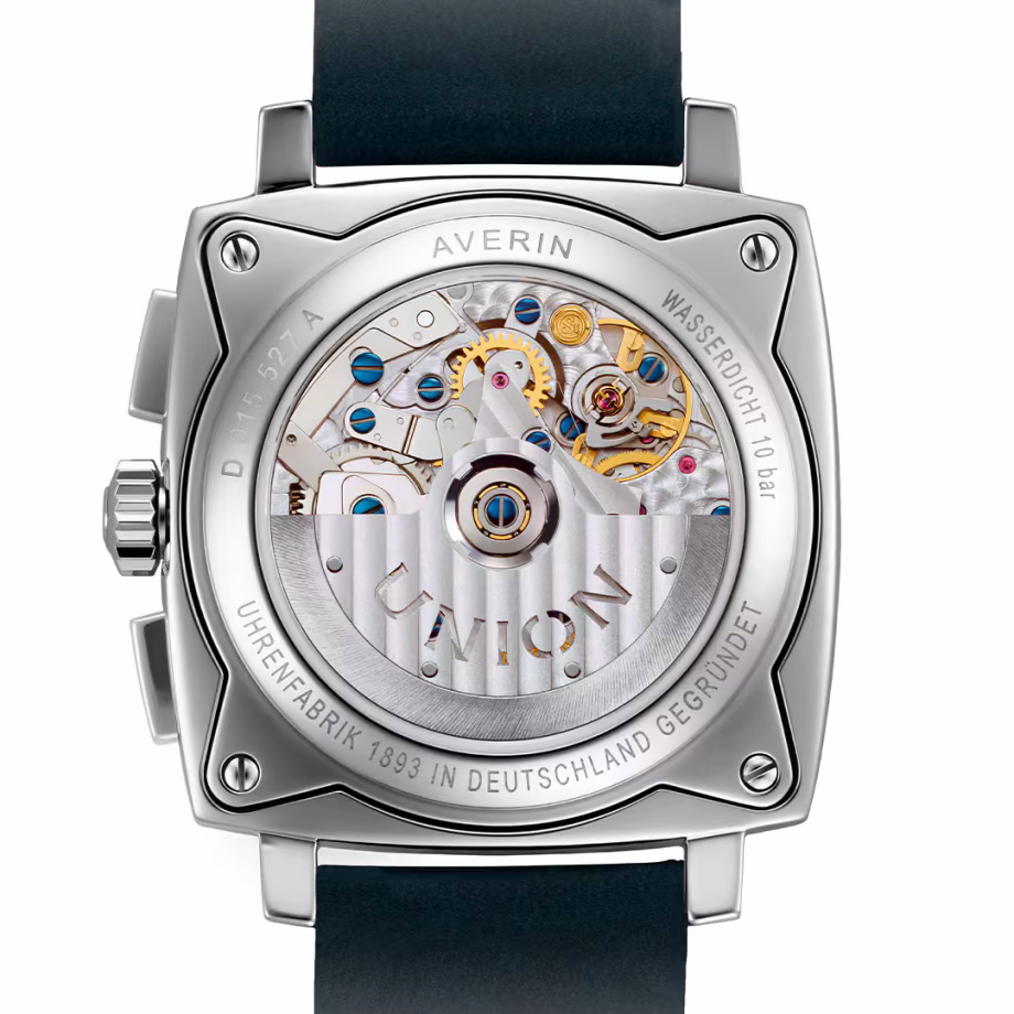 Union Glashütte Averin Chronograph Set mit zusätzlichem Armband Herrenuhr D015.527.17.011.02