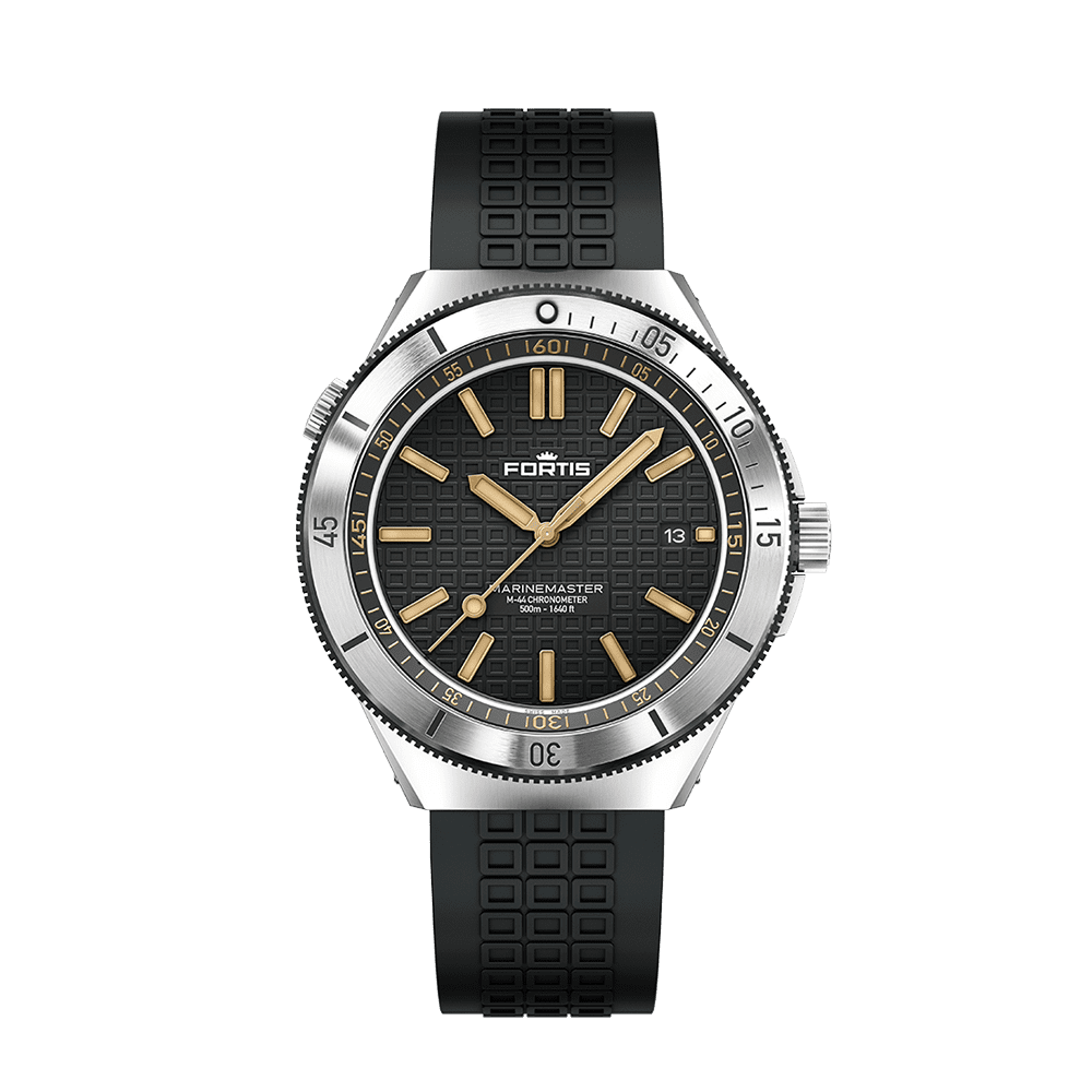 Fortis Marinemaster M-44 Black Resin Herrenuhr F8120017