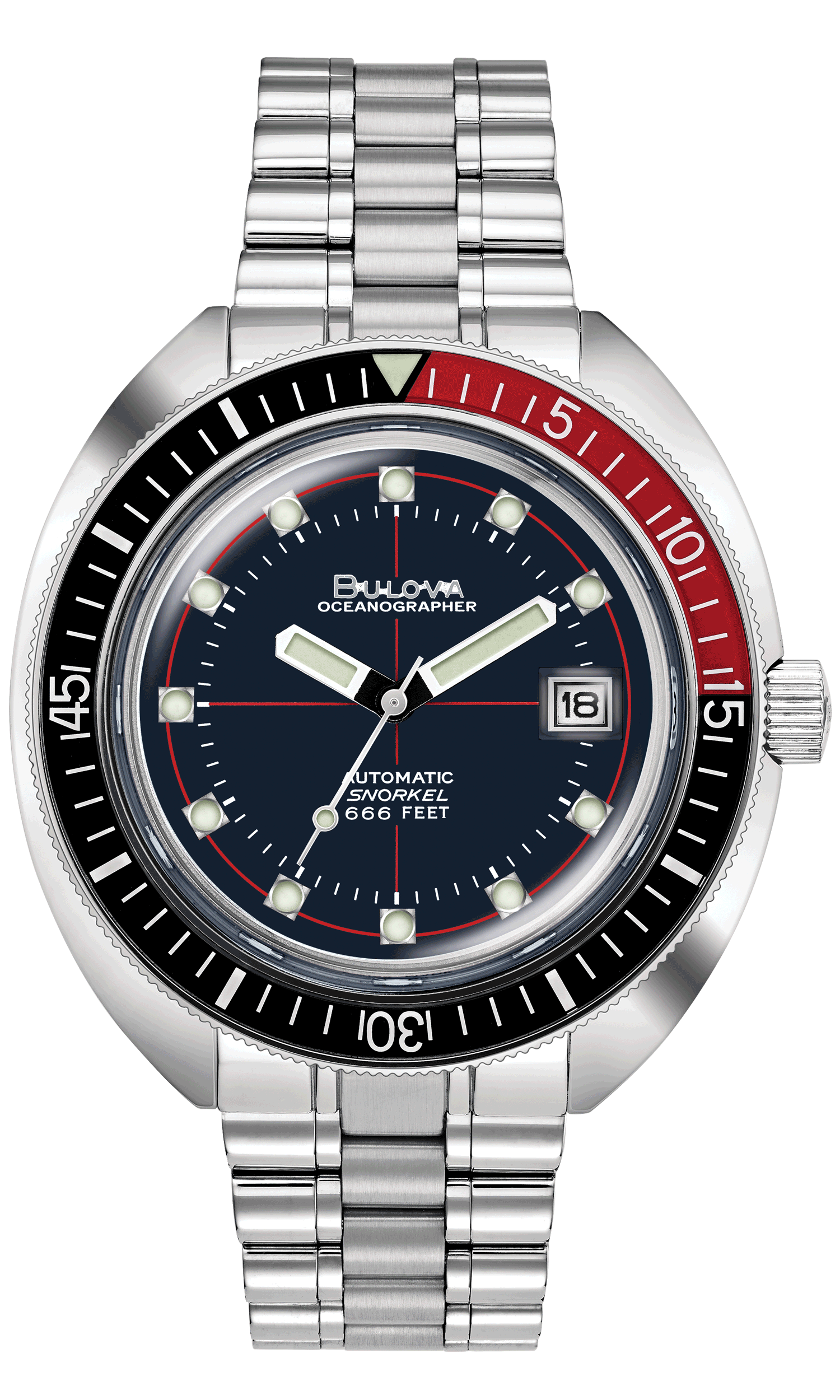 Bulova Herrenuhr Oceanographer 98B320