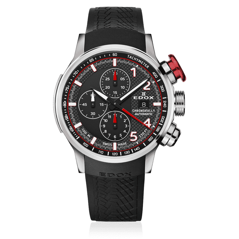 01129-TRCA-NCAR-copie Edox Chronorally Automatic men's watch 01129 TRCA NCAR