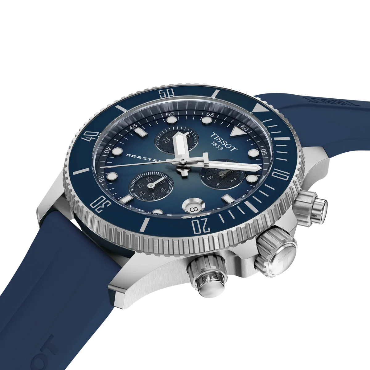Tissot Seastar 1000 38mm, Schweizer Quarzwerk, Silikonband Herrenuhr T120.217.17.041.00