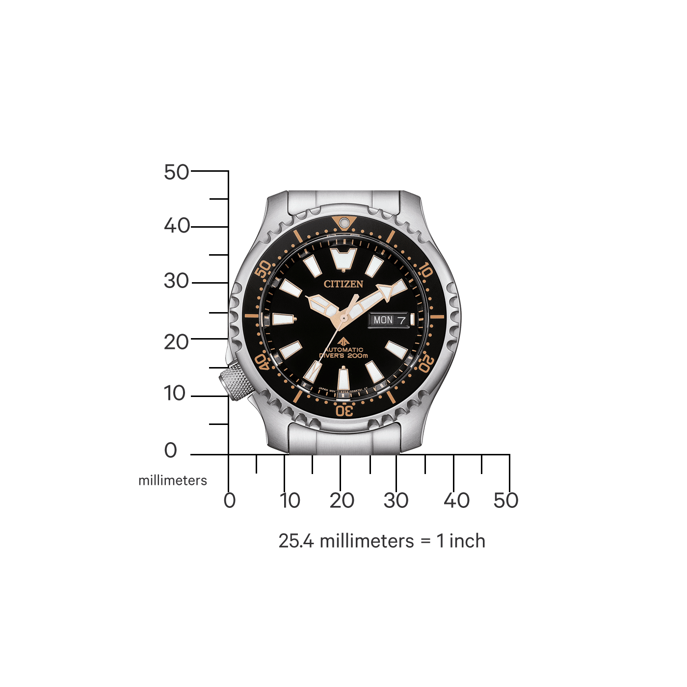 Citizen Promaster Marine Automatik Divers Herrenuhr inklusive Ersatzband NY0160-66EE