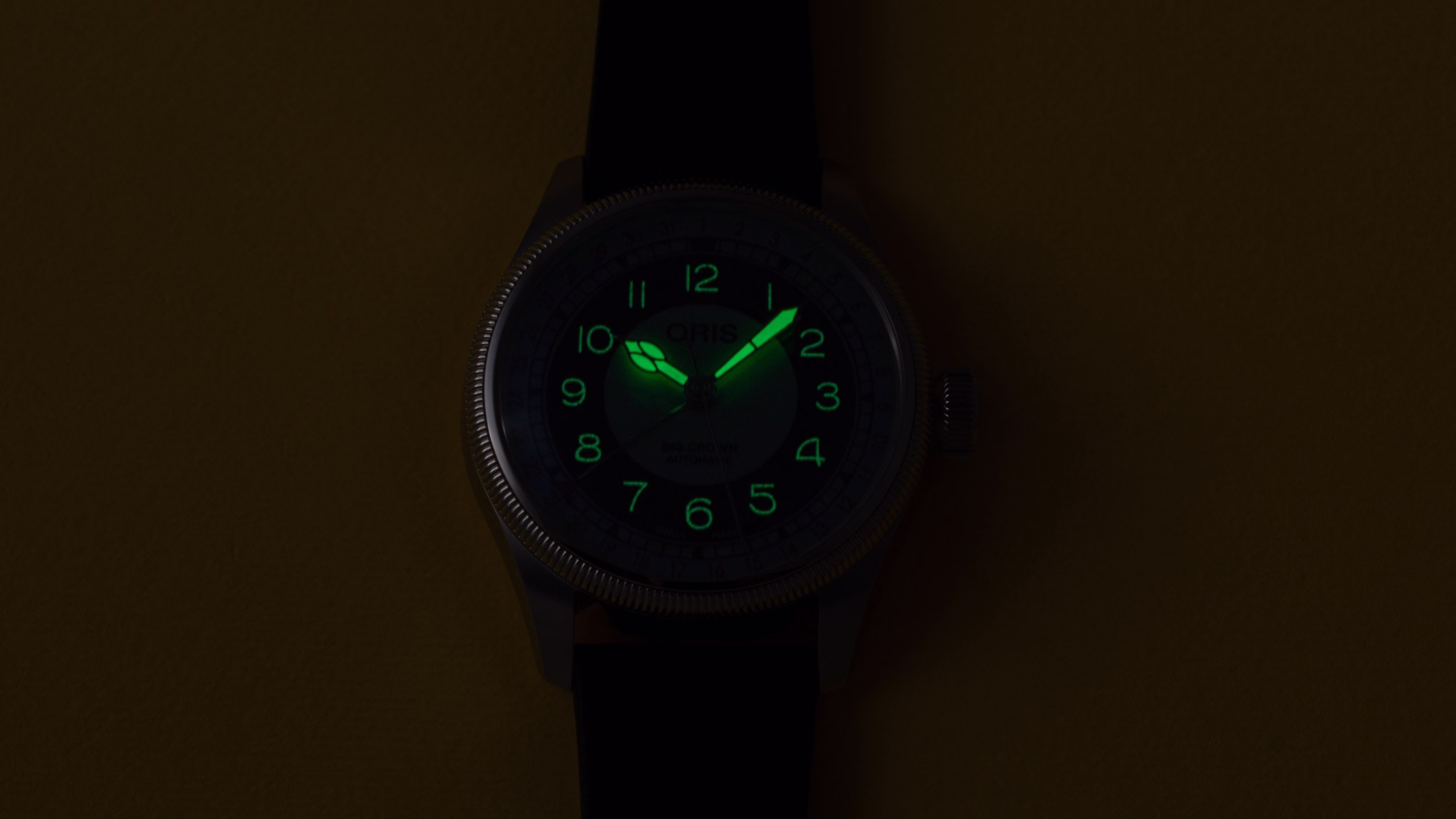 Oris Big Crown Pointer Date Bullseye Schwarz Herrenuhr 01 754 7779 4061-07 5 19 25