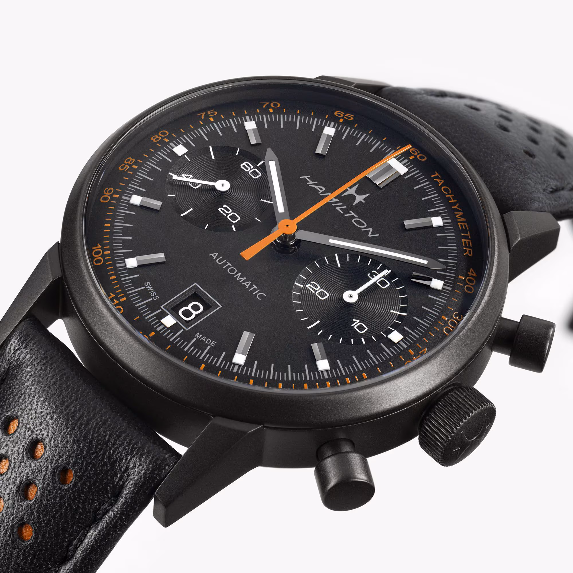 Hamilton Intra-Matic Auto Chrono 40 mm rot H38446732