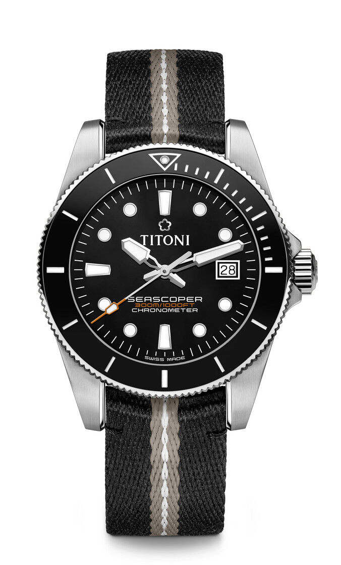 Titoni Seascoper 300 Herrenuhr 83300 S-BK-T5-702