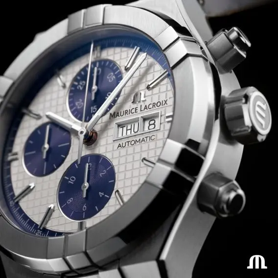 Maurice Lacroix Aikon Chronograph Day Date Herrenuhr AI6038-SS001-131-1