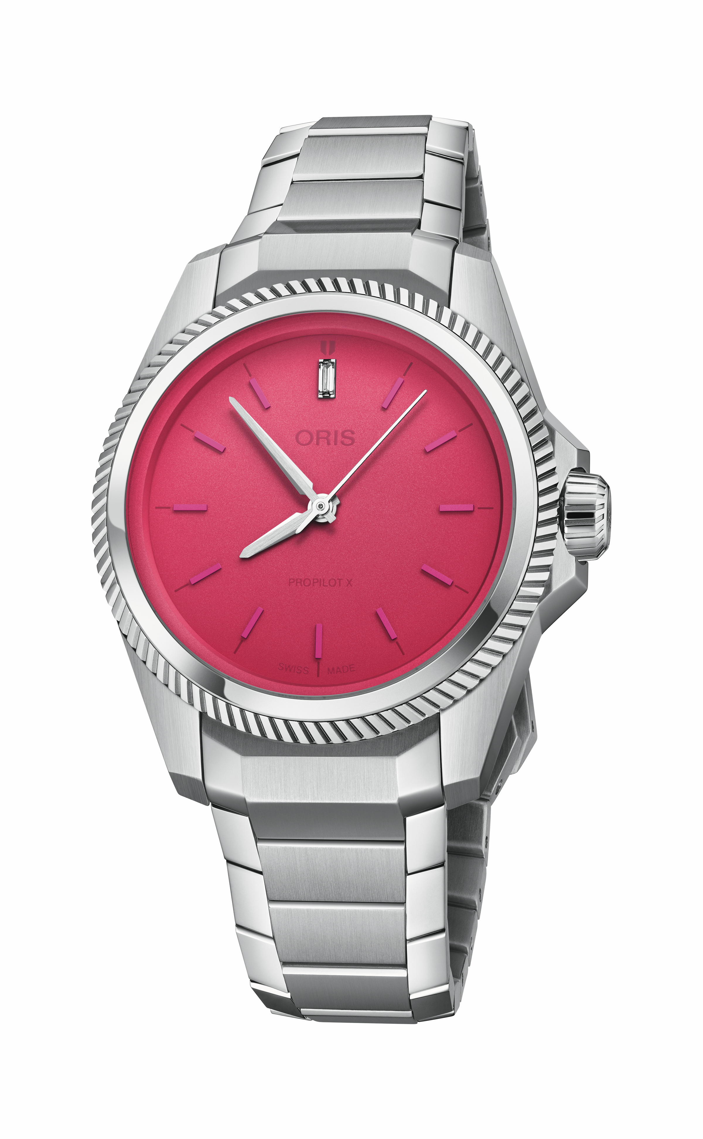 Oris Propilot X Miss Piggy Edition women's watch 01 531 7796 4158-07 8 17 05LC