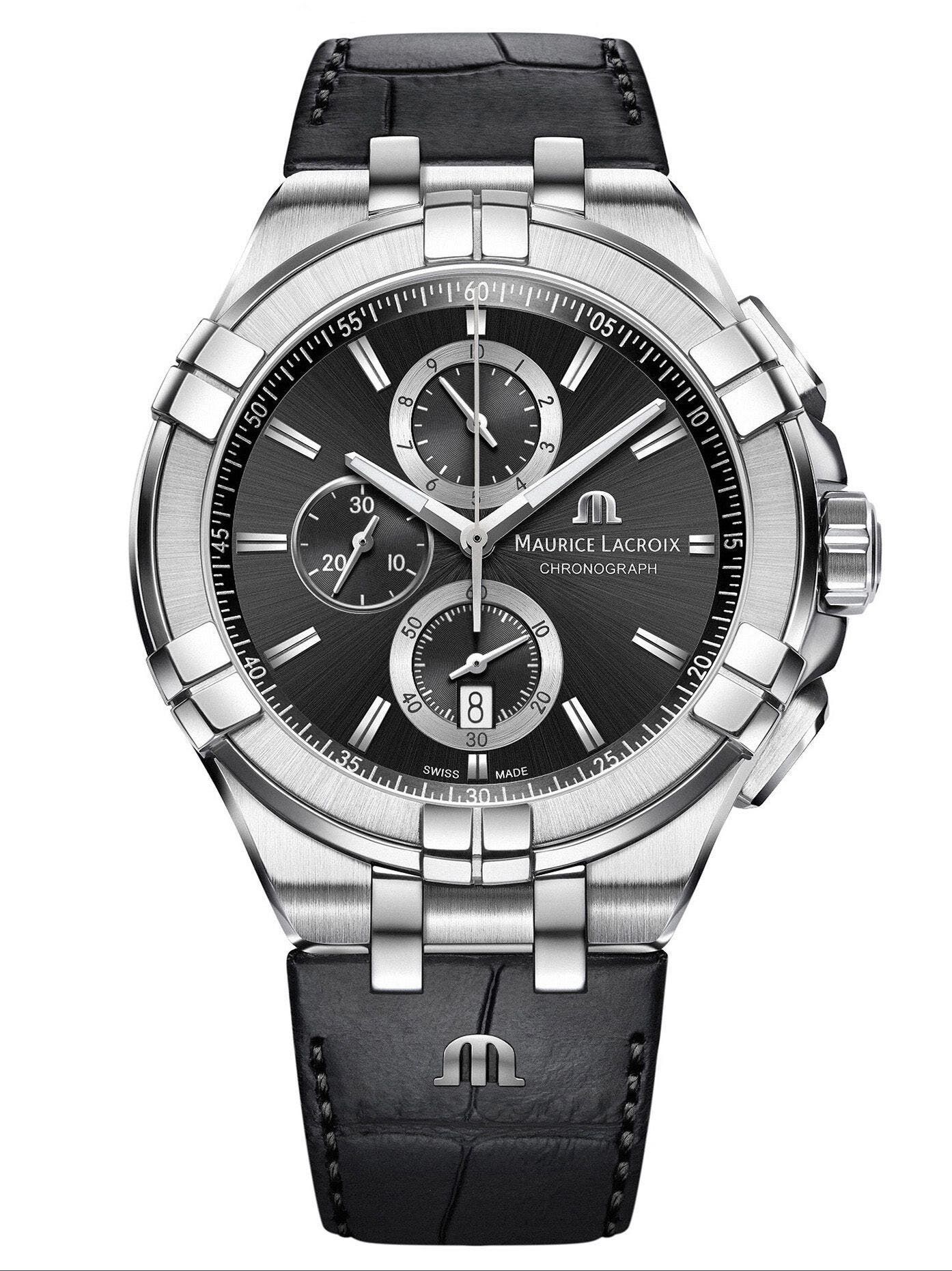 Maurice Lacroix Aikon Chronograph Date Herrenuhr AI1018-SS001-330-1