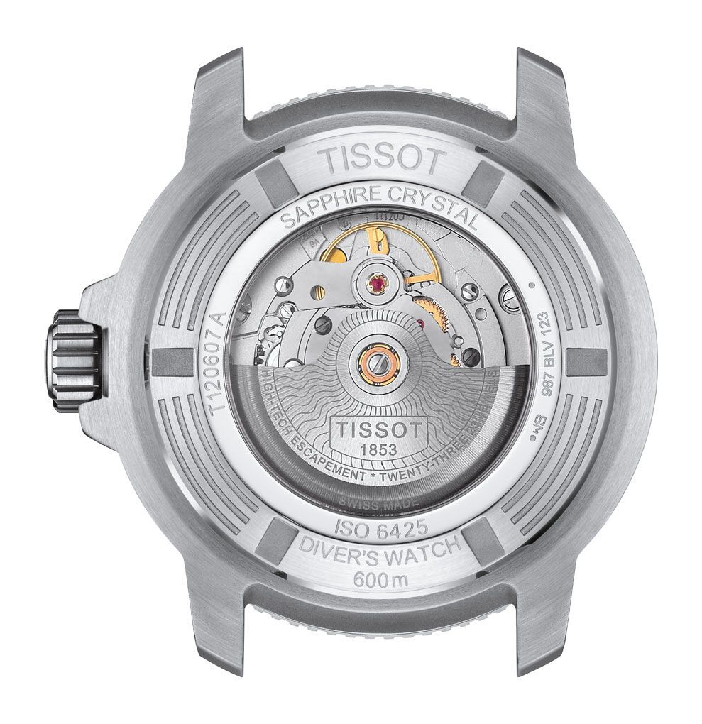 t1206071104100_03_1aozRPS3gMxFw6 Tissot SEASTAR 2000 men's watch T120.607.11.041.01 with replacement textile strap blue
