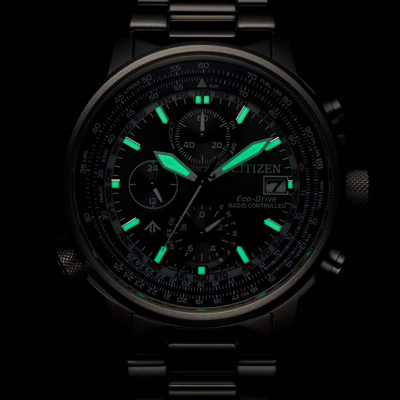 Citizen Promaster Sky Pilot Chronograph Herrenuhr AT8300-58E