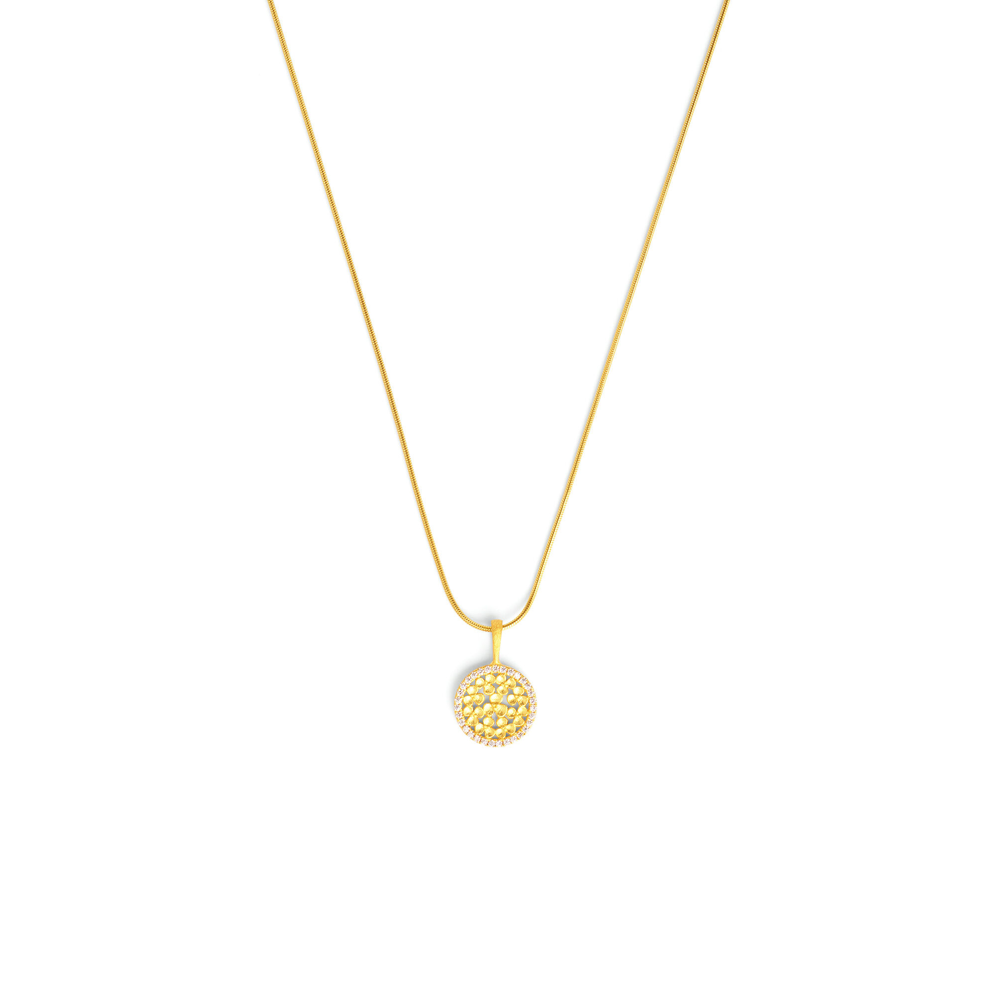 Bernd Wolf Kette Leilini Designlinie Flowertimes, Zirkonia, 13mm