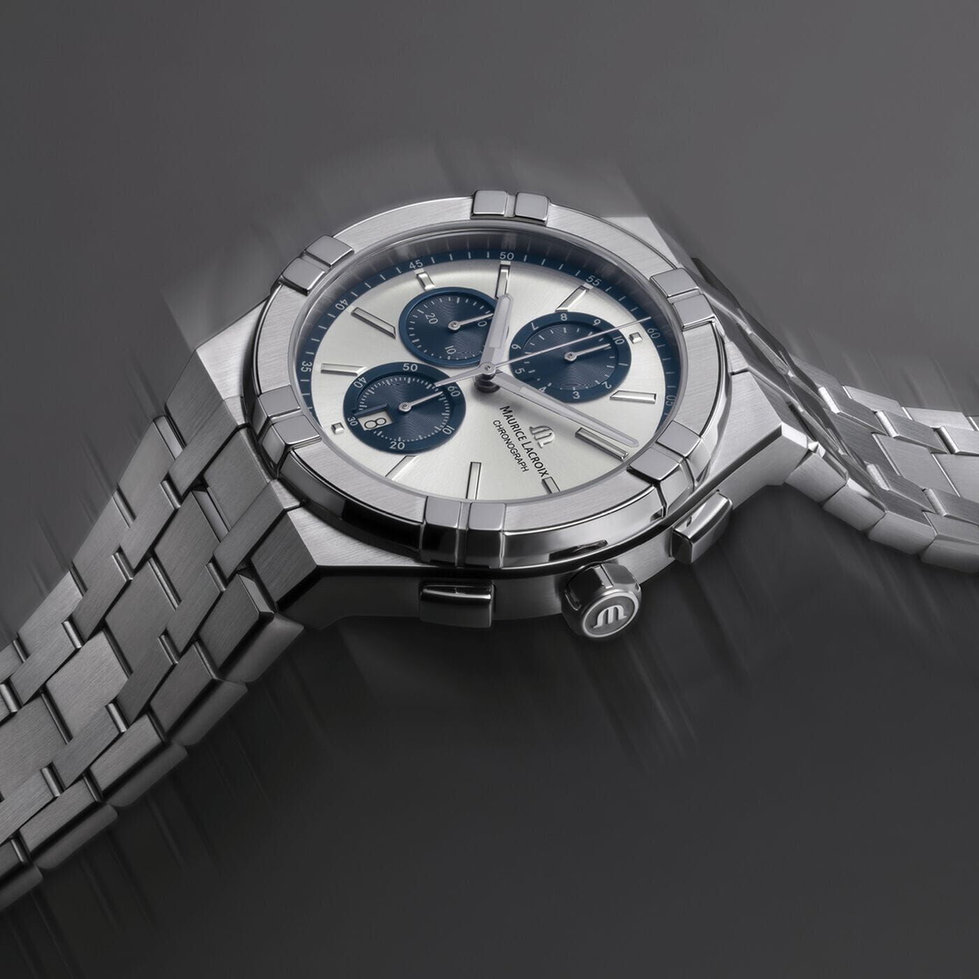 Maurice Lacroix Aikon Quarz Chronograph Herrenuhr AI1118-SS002-230-1