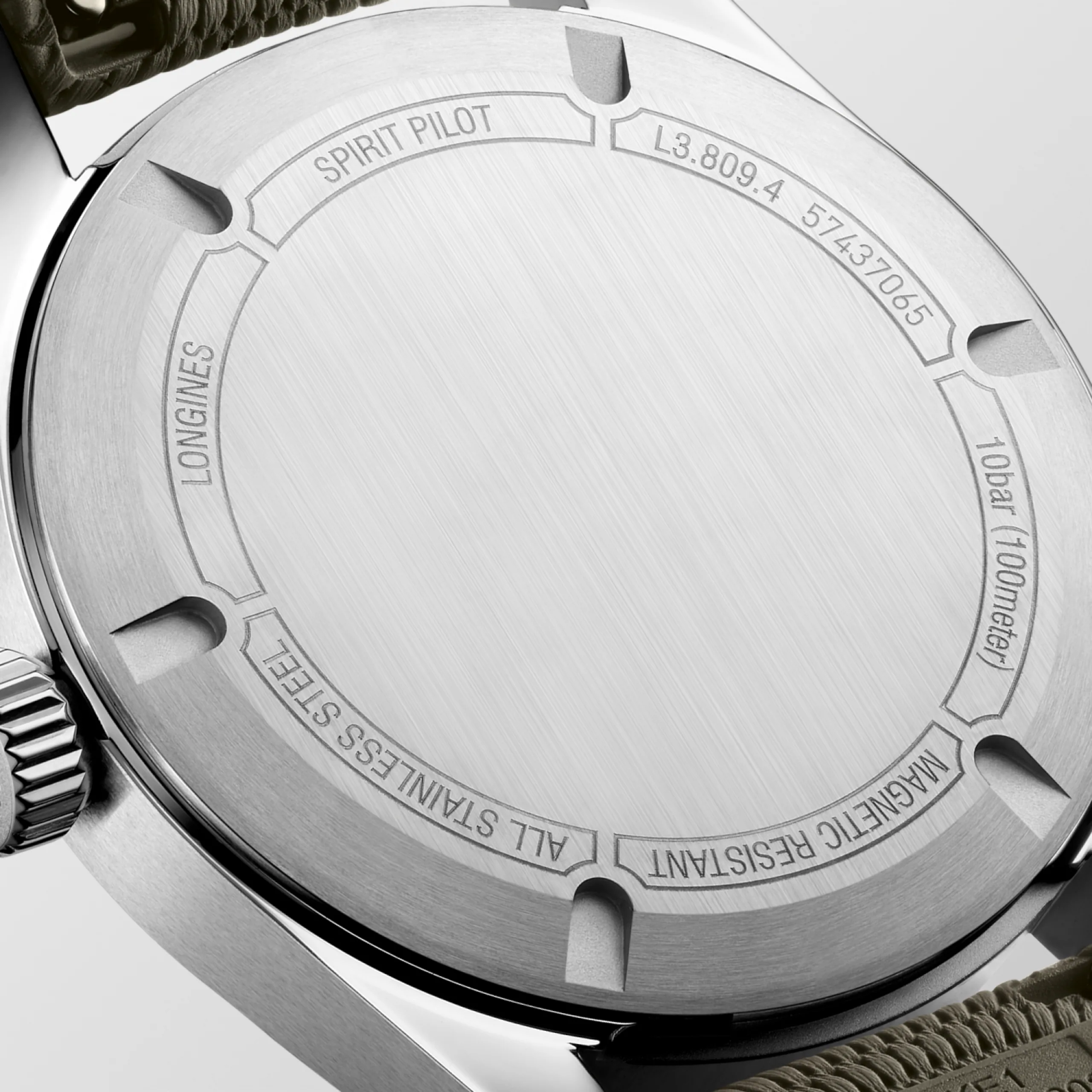 Longines Spirit Pilot Chronometer Herrenuhr L3.809.4.53.9