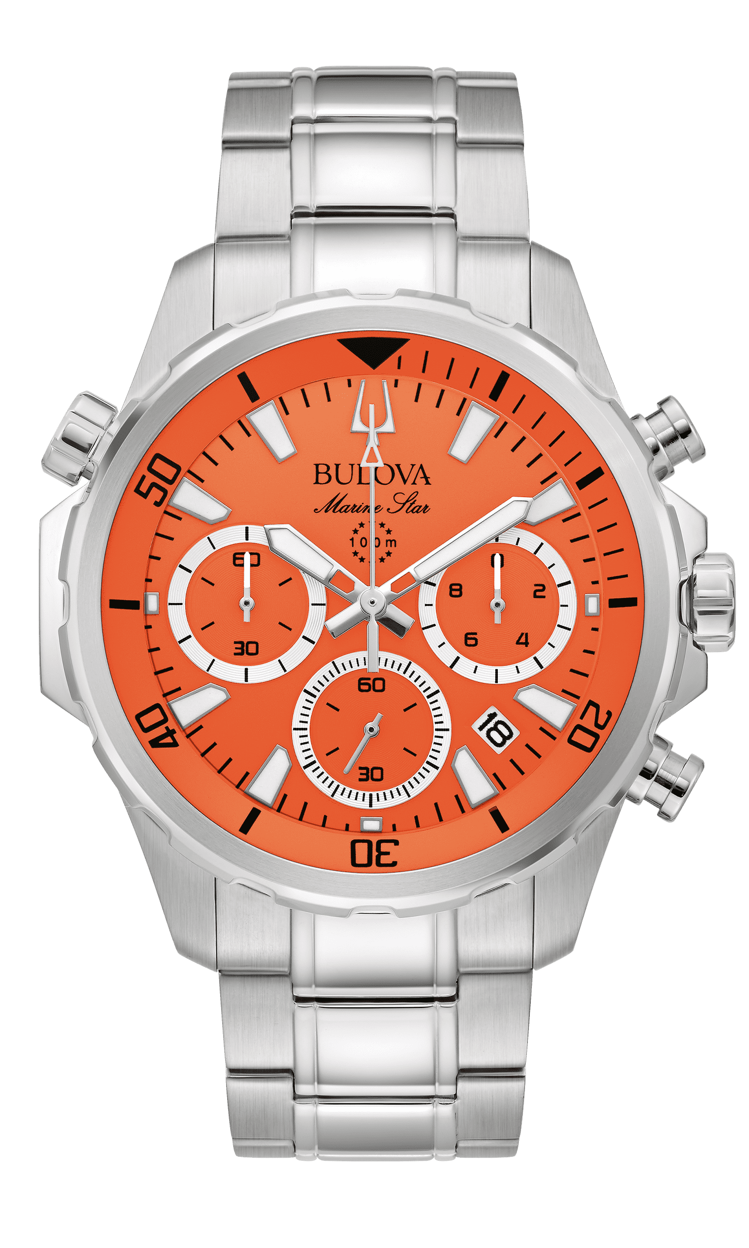 96B395_Bulova_MarineStar_Front Bulova Marine Star Quarz Herrenuhr 96B395