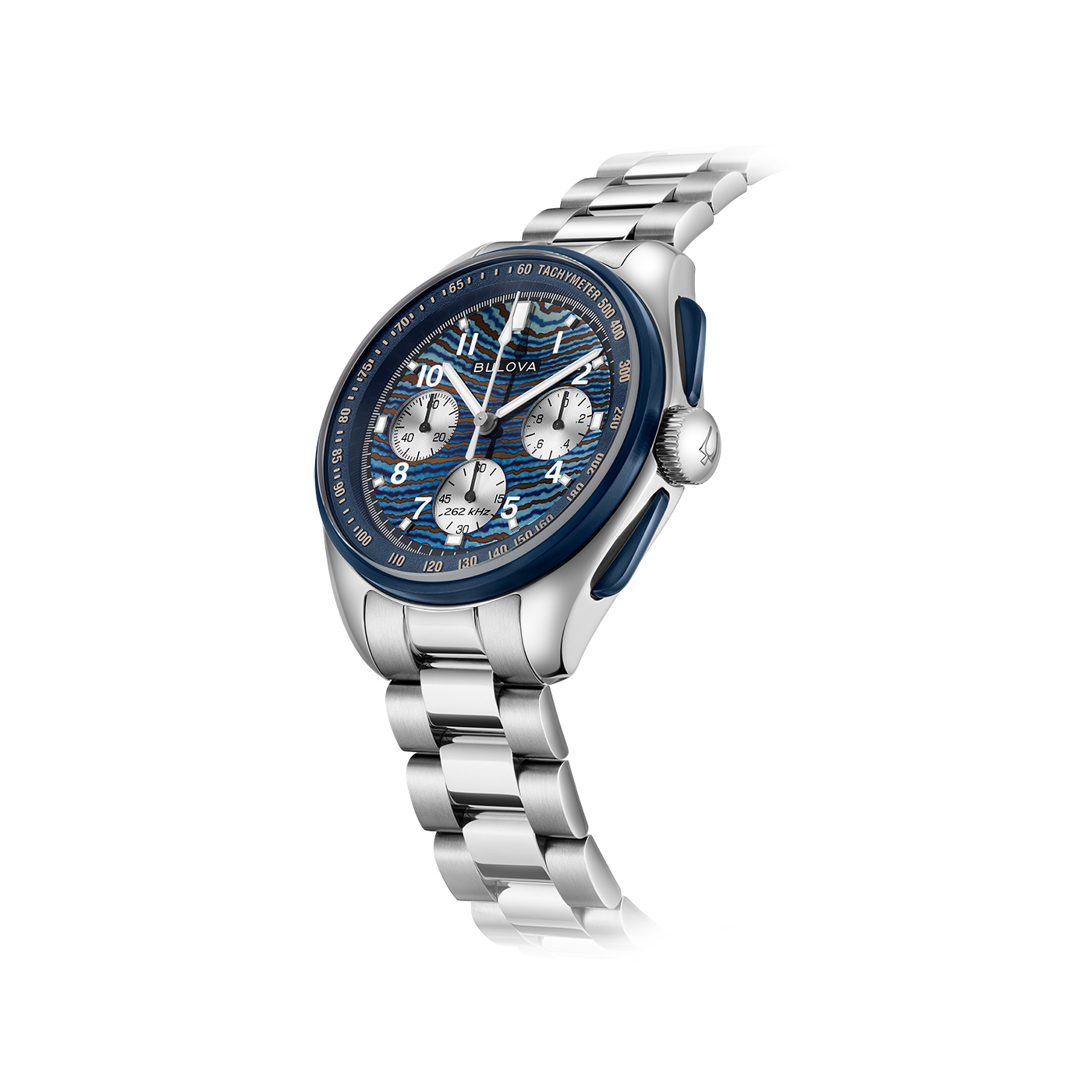 Bulova Lunar Pilot Timascus Herrenuhr 98A329 Bulova Lunar Pilot Timascus Herrenuhr 98A329