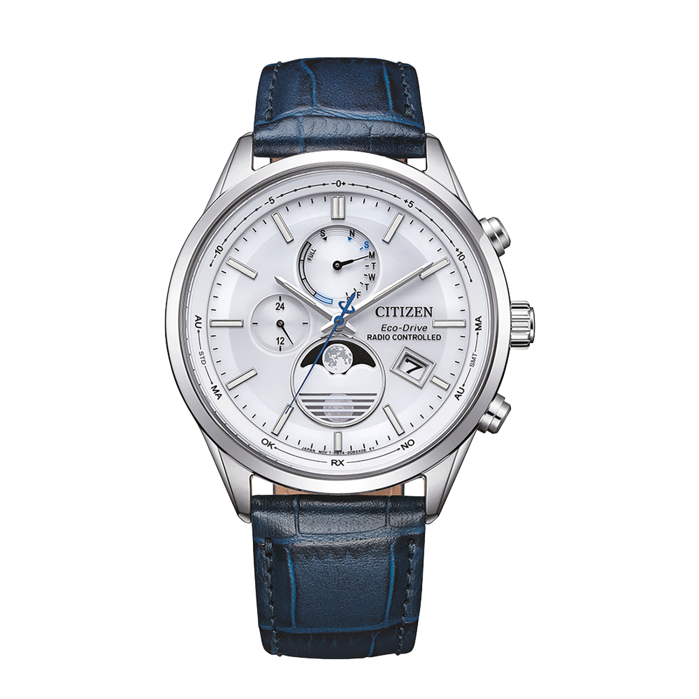 Citizen Eco Drive Radio Controlled Moonphase Men's Watch BY1030-09A