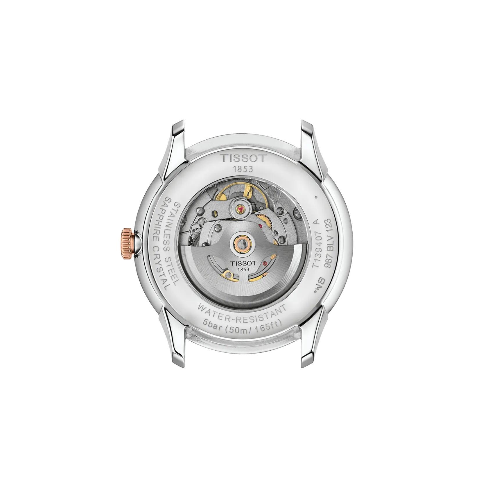 Tissot Chemin des Tourelles 42mm, Automatik, bis zu 80 Stunden Gangreserve Herrenuhr T139.407.22.038.00