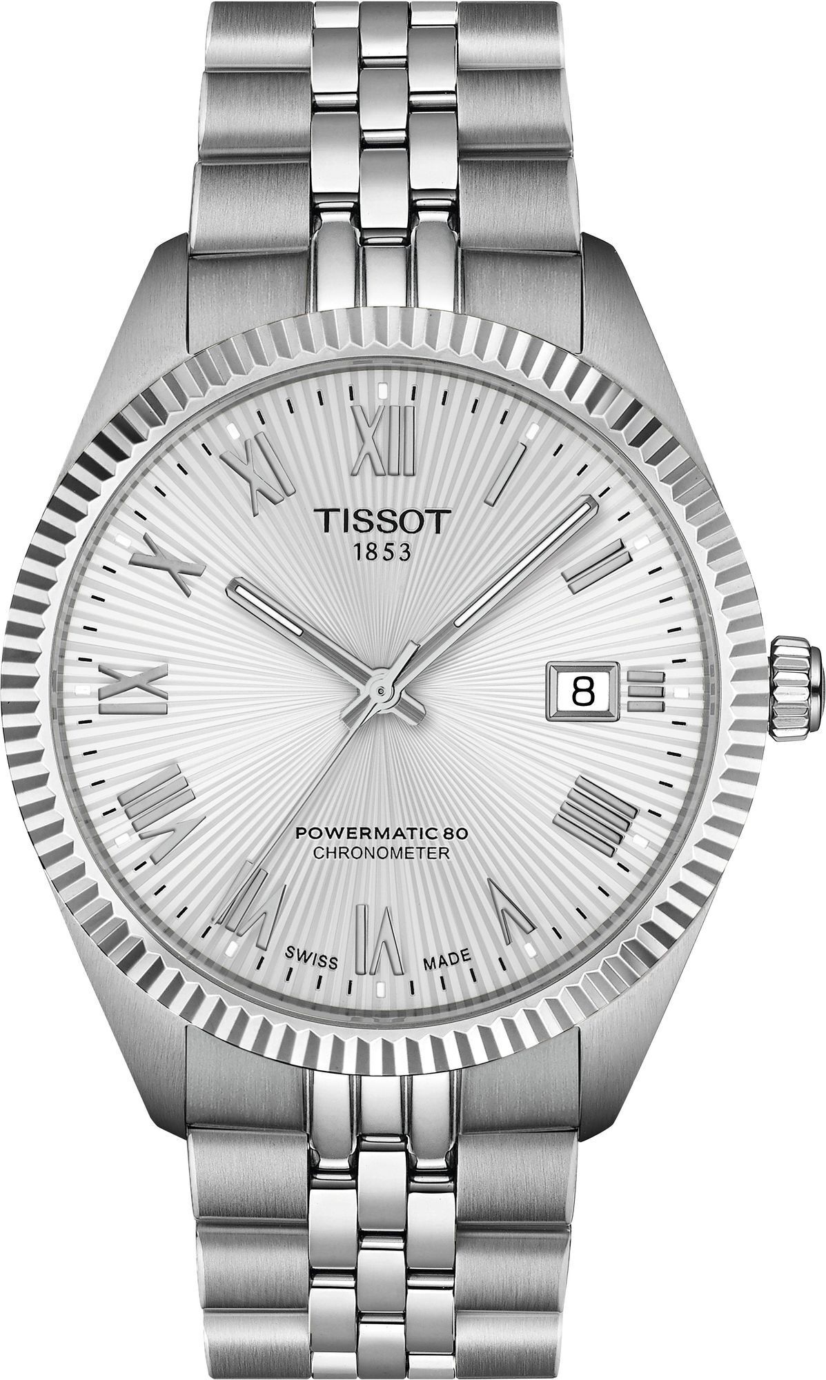Tissot Ballade Powermatic 80 COSC 39mm Silver Men's Watch T156.408.11.033.00