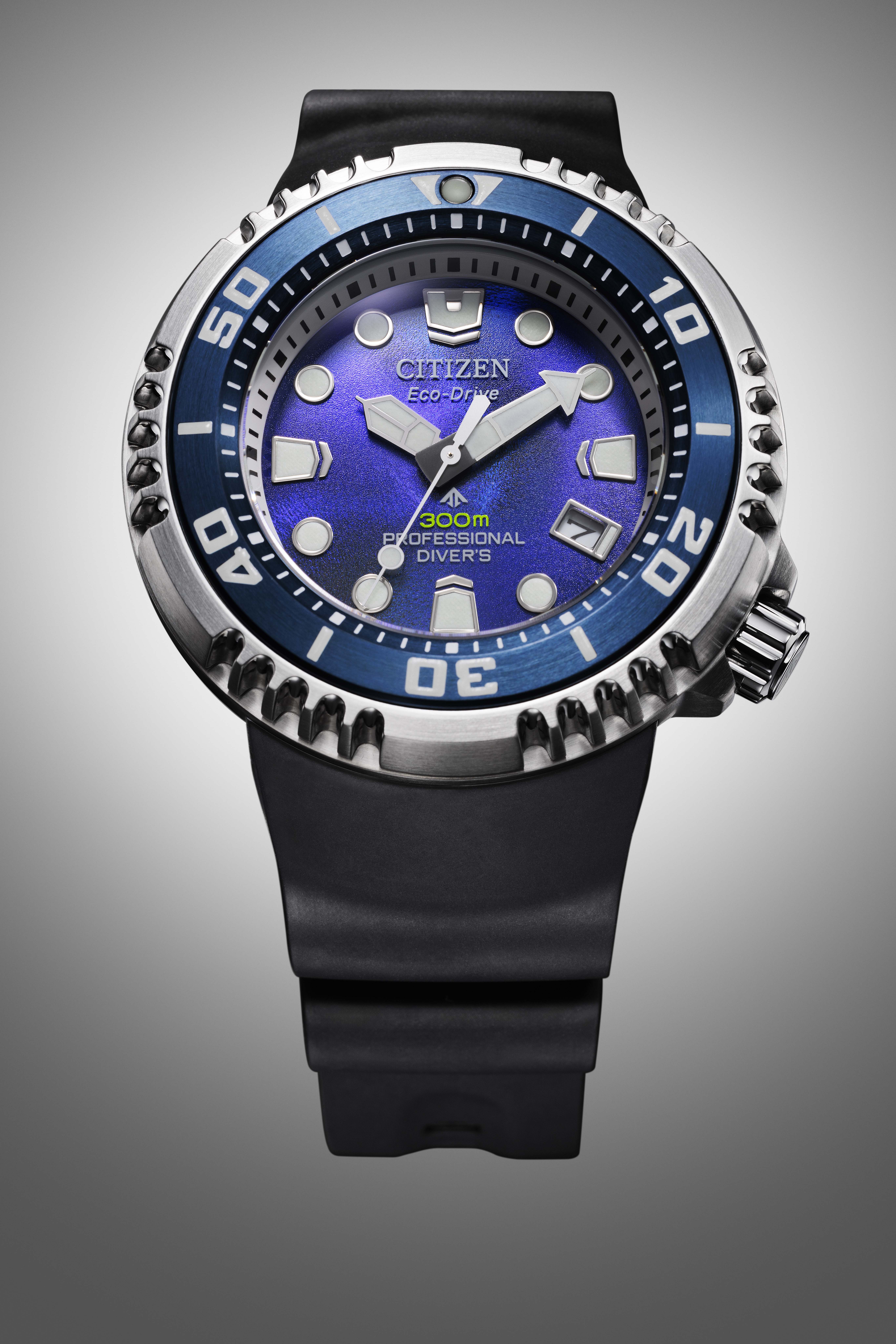 Citizen Promaster Unite with BLUE Limited-Edition Eco-Drive Diver 300m Herrenuhr BN1025-08L