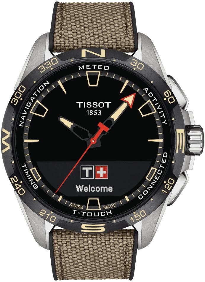 1ab4556d-d882-4016-b245-d7468c8ac3b7 Tissot T-TOUCH CONNECT SOLAR men's watch T121.420.47.051.07