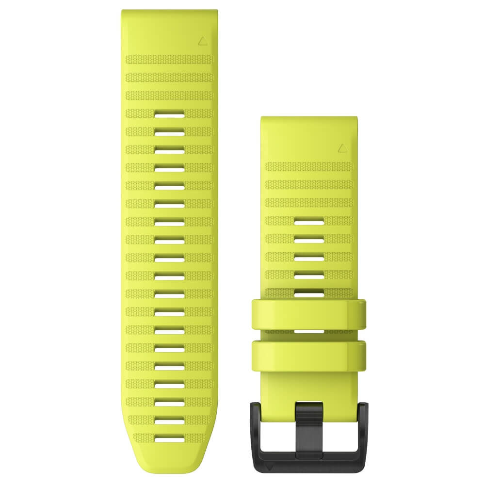 Garmin replacement bracelet (quick change system) silicone strap Amp Yellow 22mm, 010-12863-04