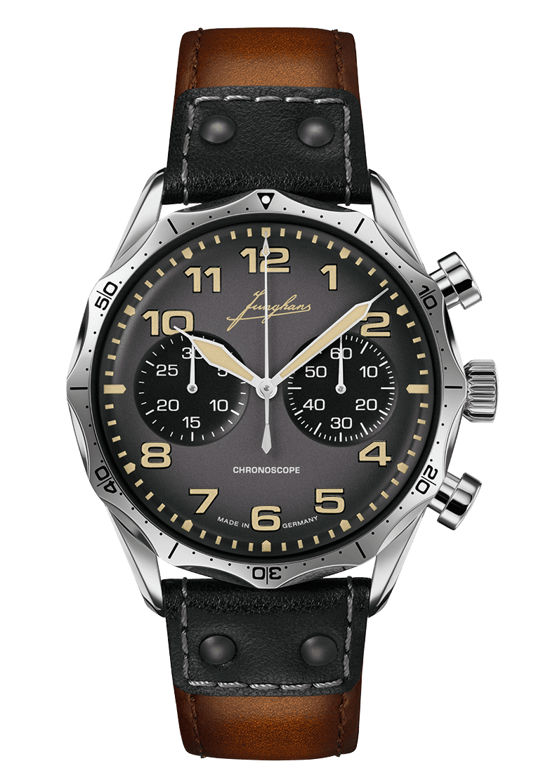 Junghans Pilot Chronoscope Herrenuhr 27/3493.00