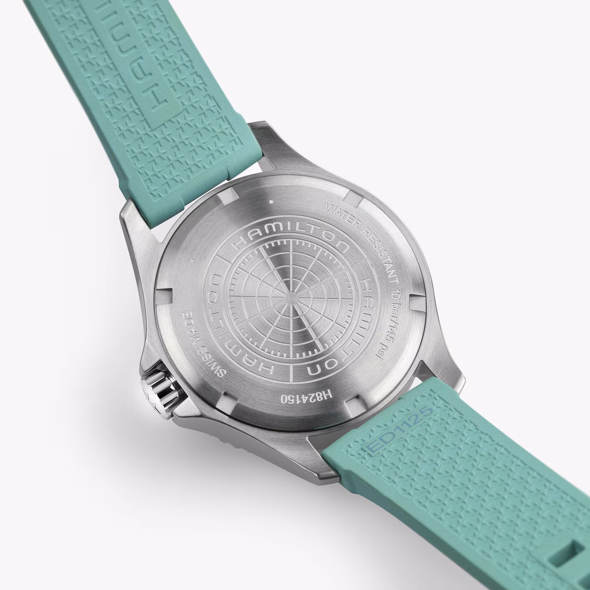 Hamilton Khaki Navy Scuba 40 mm, Turquoise, Limited Edition Men's Watch H82415331